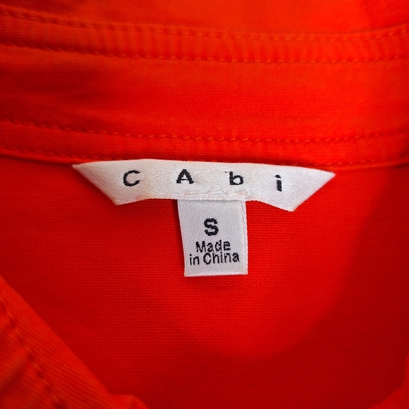 Cabi military core red button-up jacket. - Picture 8 of 8